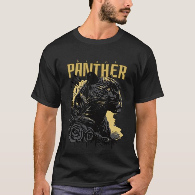 Camiseta Pantera Negra (Anverso)