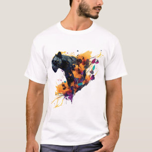 Camiseta Pantera Negra Bestia Encendida