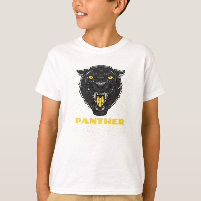 Camiseta Pantera Negra de Terror (Anverso)