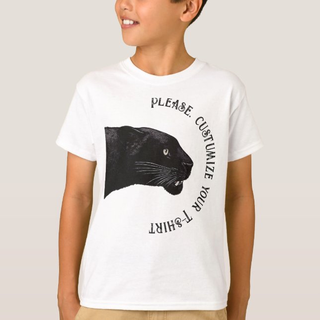 Camiseta Pantera negra por Toshi Yoshida (Anverso)