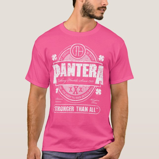 Camiseta Pantera Oficial Más Fuerte Que Todo El Día De St P (Anverso)