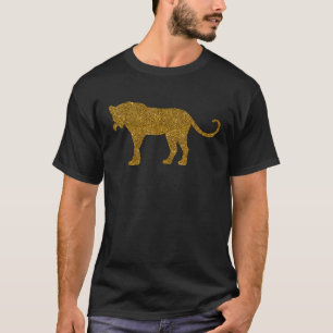 Camiseta Pantera Para Mujer Chica Jaguar Animal Gato Grande