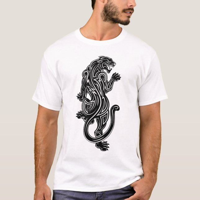 Camiseta Pantera tribal clásica (Anverso)