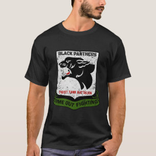 Camiseta Panteras Negras 761St Tank Battalion Ww2 Tank Squa