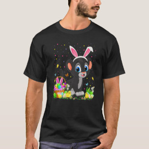 Camiseta Panther de Pascua Bunny Egg Hung Panther Easter Su