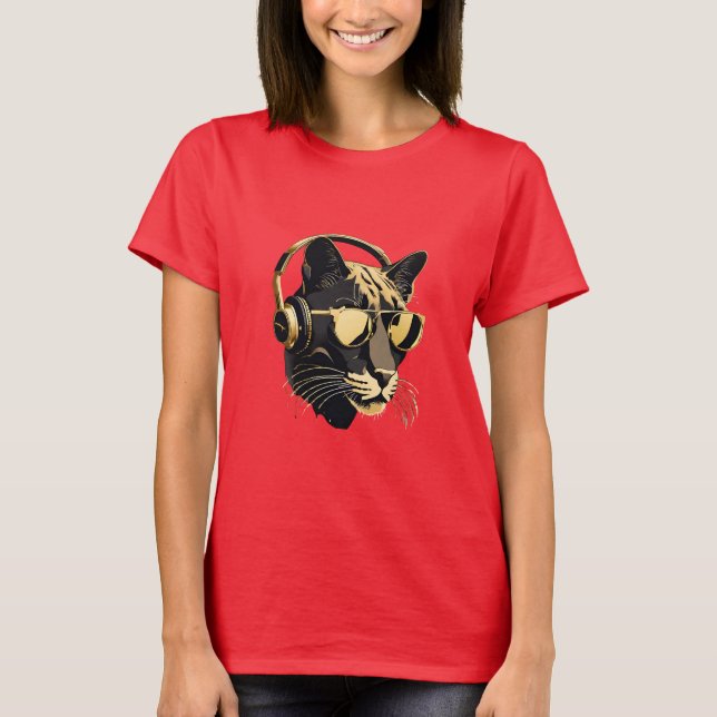 Camiseta Panther Jammin' (Anverso)