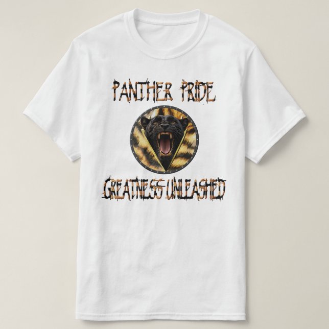 Camiseta Panther Pride GU (Diseño del anverso)