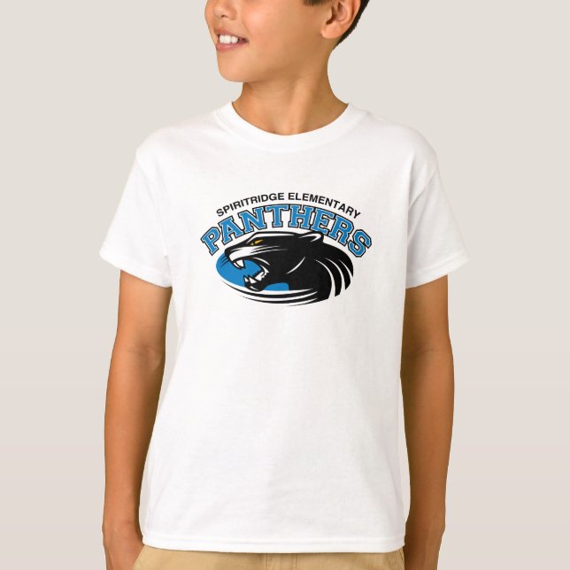 Camiseta Panther Ringer Tee (Blanco/Negro) (Anverso)