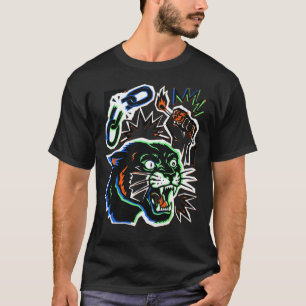 Camiseta Panther Rompe las Cadenas Streetwear Gráf