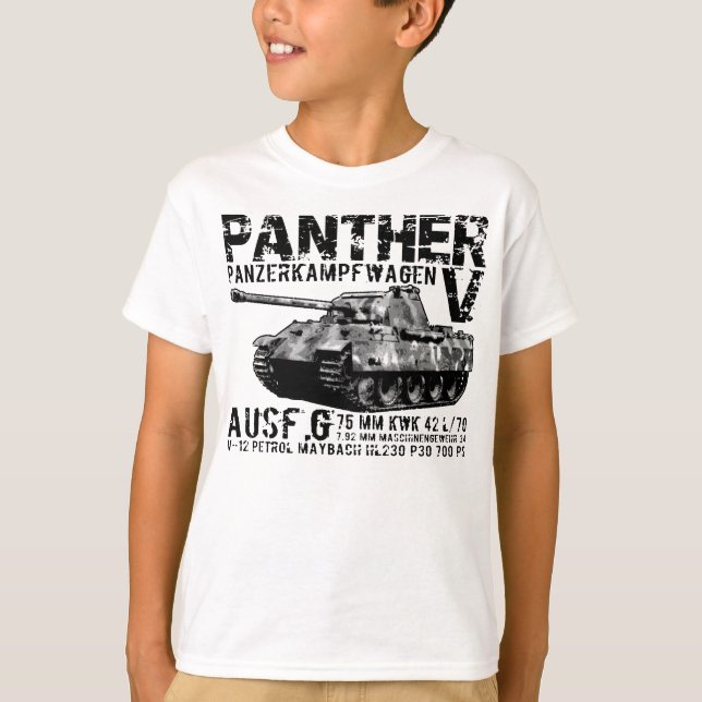 Camiseta Panther Tank T-Shirt (Anverso)