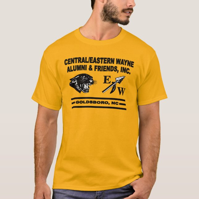 Camiseta Panther y EW Gold (Anverso)