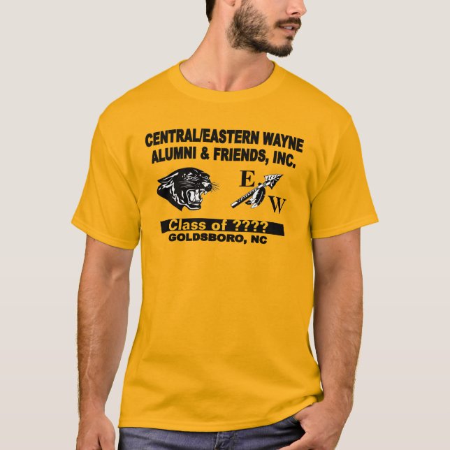Camiseta Panther y Trending EW Gold T-Shirt (Anverso)