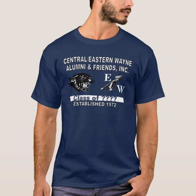 Camiseta Panther y Trending EW Navy Blue (Anverso)