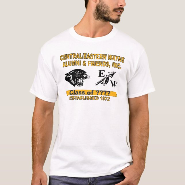 Camiseta Panther y Trending EW White (Anverso)