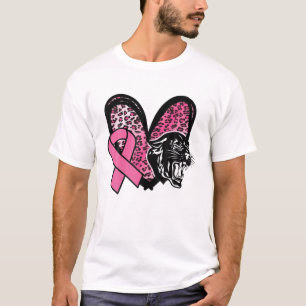 Camiseta Panthers Conciencia sobre el cáncer de mama Leopar