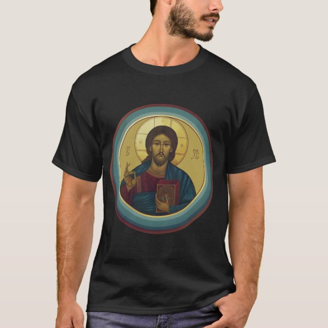 Camiseta Pantocrador de Jesucristo (Anverso)