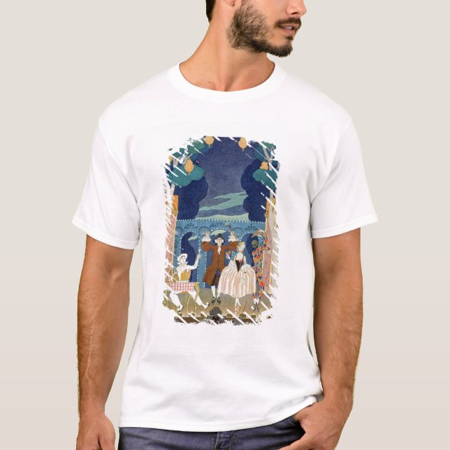 Camiseta Pantomime la etapa, ilustracion para los 'Fetes (Anverso)
