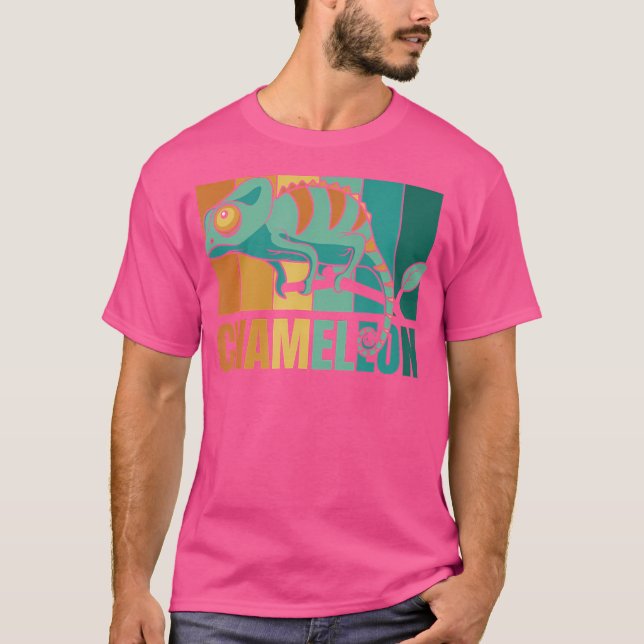 Camiseta Pantther Veiled Chamaeleonidae Lover Chameleon (Anverso)