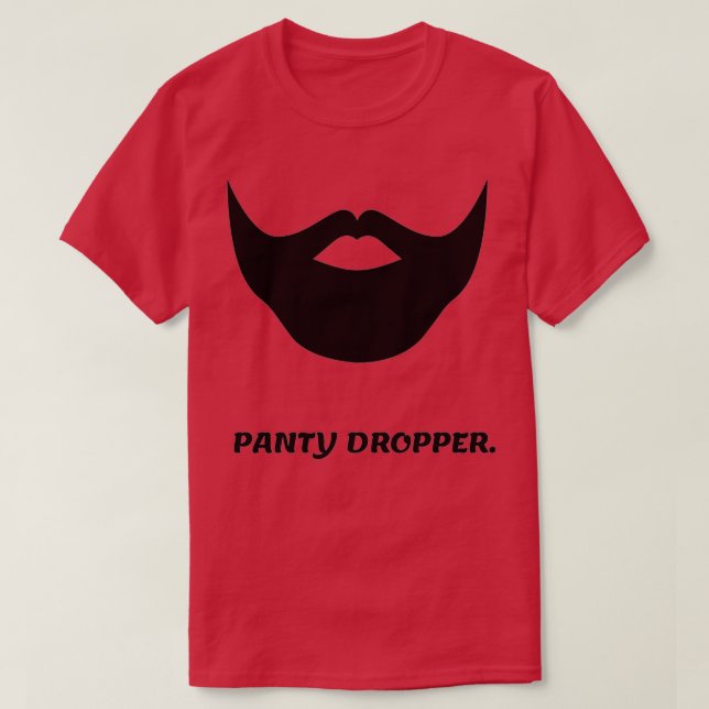 Camiseta Panty Dropper Beard (Diseño del anverso)