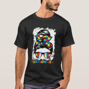 Camiseta Pañuelo de Abuela con Moño Desordenado Chicas Muje
