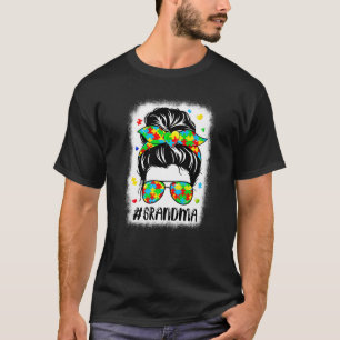 Camiseta Pañuelo de Abuela con Moño Desordenado Mujeres Sol