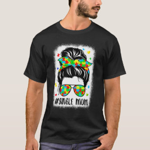 Camiseta Pañuelo de Moño Desordenado Apoyo a Madres Soltera