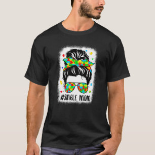 Camiseta Pañuelo de Moño Desordenado Apoyo a Madres Soltera