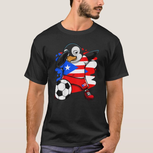 Camiseta Pañuelo en Puerto Rico para hincha de fútbol (Anverso)