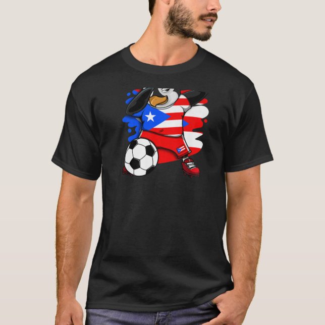 Camiseta Pañuelo en Puerto Rico para hincha de fútbol (Anverso)