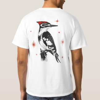 Camiseta Pañuelo retro de madera - Arte de tinta de mediado