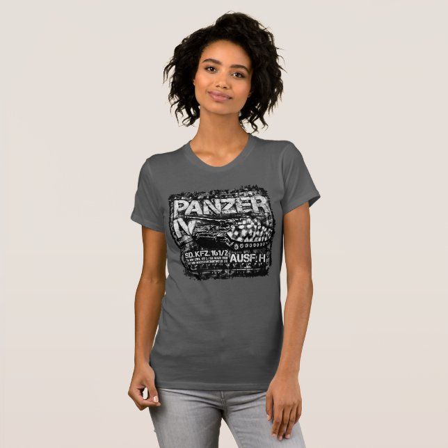 Camiseta Panzer IV (Anverso completo)