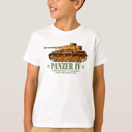 Camiseta Panzer IV D Guerra Mundial Dos tanques alemanes me
