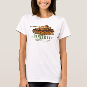 Camiseta Panzer IV D Guerra Mundial Dos tanques alemanes me