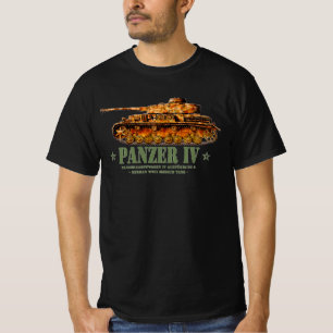 Camiseta Panzer IV D Guerra Mundial Dos tanques alemanes me
