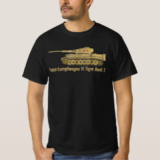 Camiseta panzer vi tiger 1 tanque alemán ww2 angustiado