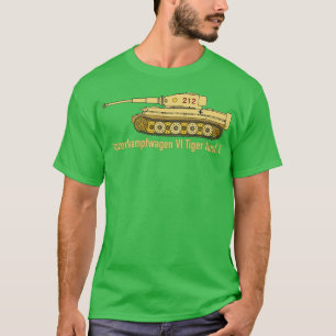 Camiseta Panzer VI Tigre 1 tanque alemán WW2