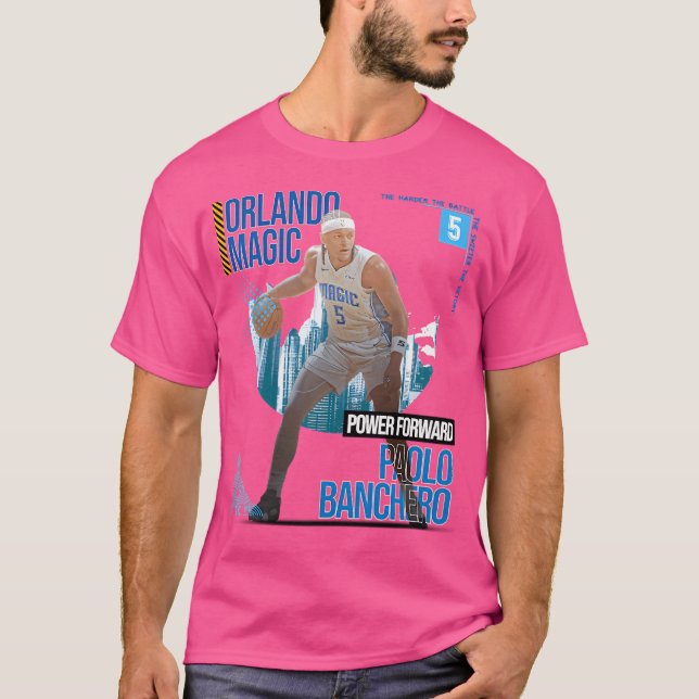 Camiseta Paolo Banchero Basketball Art Magic 2 (Anverso)