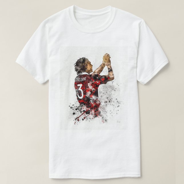 Camiseta Paolo Maldini (Diseño del anverso)