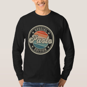 Camiseta Paolo Special Edition divertido diciendo el nombre