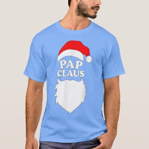 Camiseta Pap Claus T Funny Holiday Christmas Gift Tee