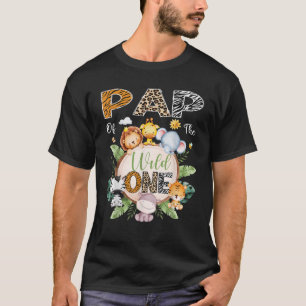 Camiseta Pap Del Salvaje Ani De La Selva Safari De Primer C