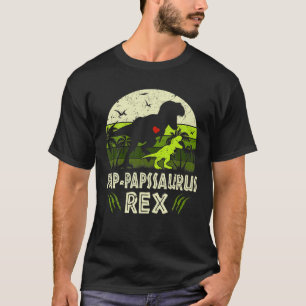 Camiseta Pap Papssaurus T Rex Dinosaur Pap Paps Saurus Fami