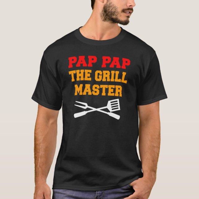 Camiseta Pap PapThe Grill Master (Anverso)