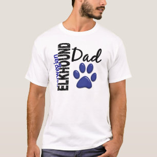 Camiseta Papá 2 de Elkhound del noruego