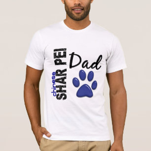Camiseta Papá 2 de Shar Pei del chino