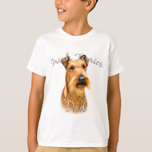 Camiseta Papá 2 de Terrier irlandés