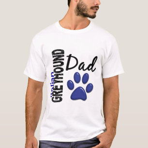 Camiseta Papá 2 del galgo italiano