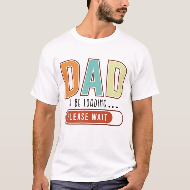 Camiseta Papá a cargar (Anverso)