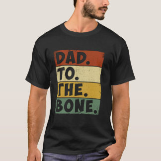 Camiseta Papá a los regalos graciosos del té óseo para el d