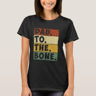 Camiseta Papá a los regalos graciosos del té óseo para el d